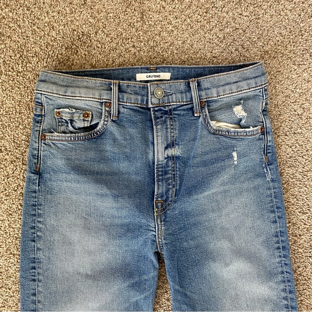 GRLFRND Kendall Heart of Glass High Rise Jeans 28 - Picture 3 of 8